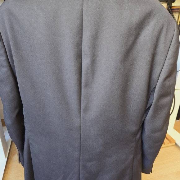 Bonobos Daily Grind Suit Pants 30w & Daily Grind Suit Jacket 36s Black Slim - Picture 4 of 7